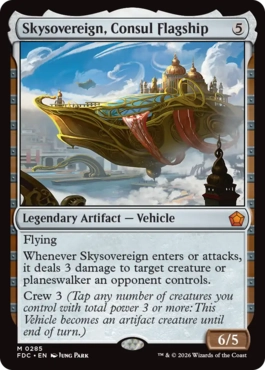 Skysovereign, Consul Flagship