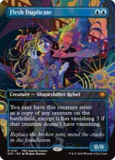(161)■ボーダーレス■《フレッシュの複製体/Flesh Duplicate》[SPG] 青R