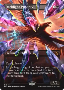 ファセット・Foil】(453)□ボーダーレス□《夜光のフェニックス