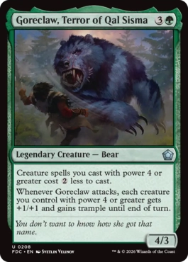 Goreclaw, Terror of Qal Sisma