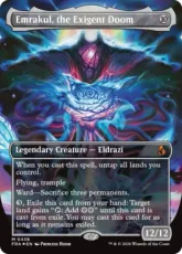 【Foil】(438)■ボーダーレス■《迫り来る破滅、エムラクール/Emrakul, the Exigent Doom》[FRA-BF] 無R