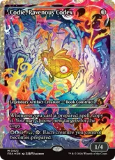 【フラクチャー・Foil】(422)■ショーケース■《貪欲な写本、コーディ/Codie, Ravenous Codex》[FRA-BF] 茶R