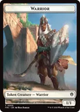 (005/006)《戦士+サメトークン/Warrior+Shark Token》[FRC] 白/青