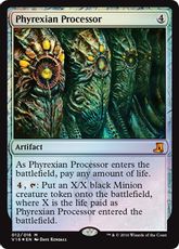 【Foil】《ファイレクシアの処理装置/Phyrexian Processor》[FtV:Lore] 茶R