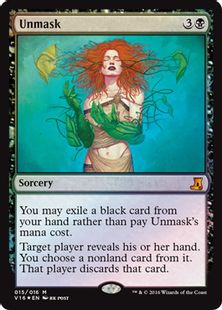 Foil】《暴露/Unmask》[FtV:Lore] 黒R | 日本最大級 MTG通販サイト 