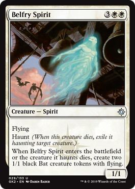《鐘楼のスピリット/Belfry Spirit》[GK2-WB] 白U
