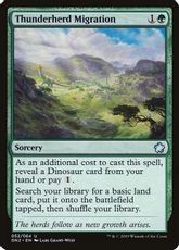 (052)《雷群れの渡り/Thunderherd Migration》[GN2] 緑U