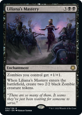 《リリアナの支配/Liliana's Mastery》[GN3] 黒R