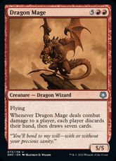 《ドラゴン魔道士/Dragon Mage》[GN3] 赤U