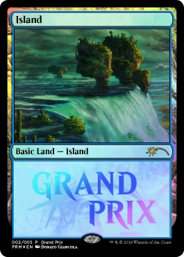 【Foil】《島/Island》[GPプロモ] 土地