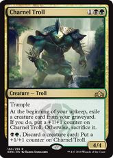 【Foil】《納骨堂のトロール/Charnel Troll》[GRN] 金R