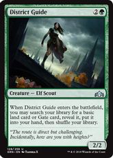 【Foil】《管区の案内人/District Guide》[GRN] 緑U