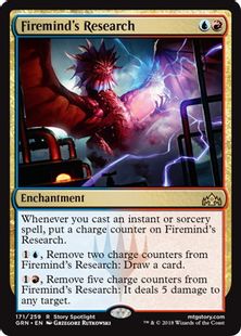 《火想者の研究/Firemind's Research》[GRN] 金R