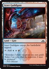 【Foil】(252)《イゼットのギルド門/Izzet Guildgate》[GRN] 土地C