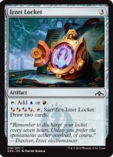 【Foil】《イゼットのロケット/Izzet Locket》[GRN] 茶C