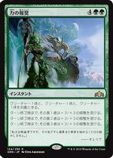 【Foil】■プレリリース■《力の報奨/Bounty of Might》[GRN-PRE] 緑R