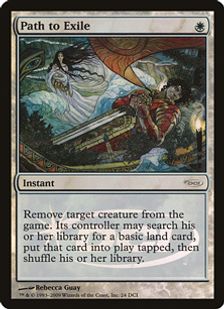 【Foil】《流刑への道/Path to Exile》(ゲートウェイ)[DCIマーク] 白
