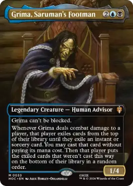 Gríma, Saruman's Footman