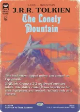 【Foil】(248)■ボーダーレス■《はなれ山/The Lonely Mountain》[HOB-BF] 土地R