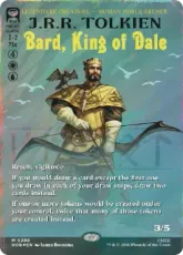【サージ・Foil】(280)■ボーダーレス■《谷間の国の王、バルド/Bard, King of Dale》[HOB-BF] 金R