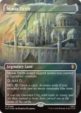 【サージ・Foil】(089)■ボーダーレス■《ミナス・ティリス/Minas Tirith》[HOC] 土地R
