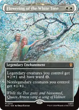 Flowering of the White Tree
