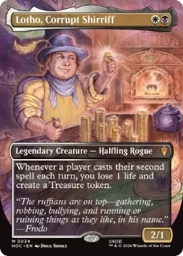 Lotho, Corrupt Shirriff