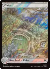 【サージ・Foil】(317)■フルアート■《平地/Plains》(春)[HOB] 土地