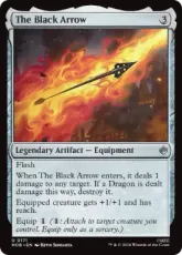 【Foil】(171)《黒い矢/The Black Arrow》[HOB] 茶U