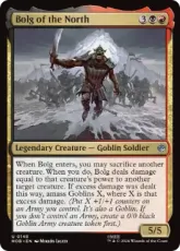 【Foil】(148)《北の国のボルグ/Bolg of the North》[HOB] 金U