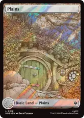 【サージ・Foil】(319)■フルアート■《平地/Plains》(秋)[HOB] 土地