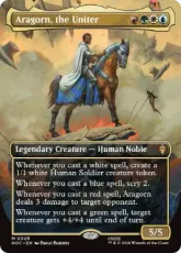 【Foil】(029)■ボーダーレス■《統一王、アラゴルン/Aragorn, the Uniter》[HOC] 金R