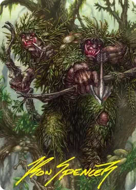 オークの弓使い mtg 銀幕・Foil】(554)□ショーケース□《オークの弓