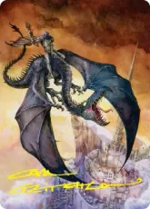 【箔押し】(032)【アート・カード】"破滅をもたらす者、魔王" [HOB]
