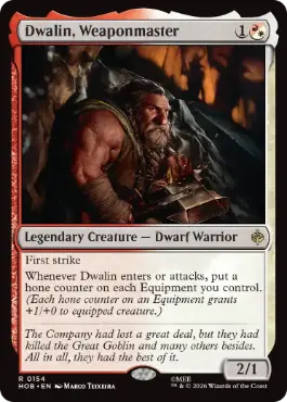 Dwalin, Weaponmaster