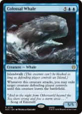 (174)《壮大な鯨/Colossal Whale》[HOC] 青R