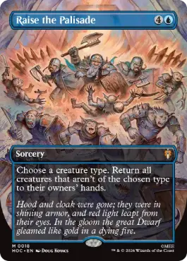 Raise the Palisade