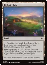 【Foil】(184)《ホビット穴/Hobbit Hole》[HOB] 土地C