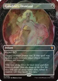 Surge・Foil】(056)□Borderless□《Galadriel's Dismissal》[HOC