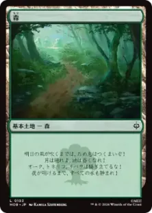 Foil】(193)《森/Forest》[HOB] 土地 | 日本最大級 MTG通販サイト