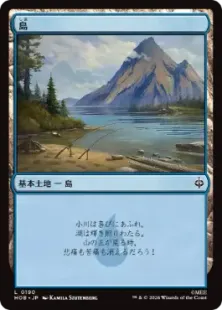 190)《島/Island》[HOB] 土地 | 日本最大級 MTG通販サイト「晴れる屋」