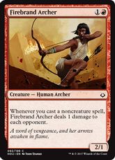 【Foil】《火付け射手/Firebrand Archer》[HOU] 赤C