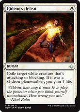 【Foil】《ギデオンの敗北/Gideon's Defeat》[HOU] 白U