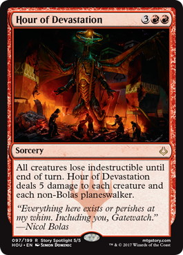 【Foil】《破滅の刻/Hour of Devastation》[HOU] 赤R