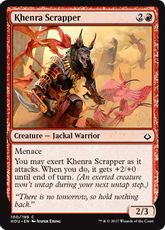 【Foil】《ケンラの潰し屋/Khenra Scrapper》[HOU] 赤C