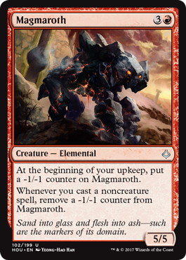 《マグマロス/Magmaroth》[HOU] 赤U