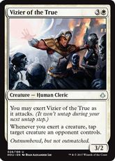 【Foil】《信義の侍臣/Vizier of the True》[HOU] 白U