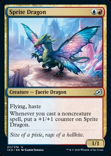 (211)《スプライトのドラゴン/Sprite Dragon》[IKO] 金U
