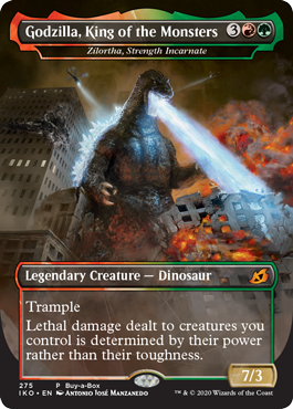 Foil】(275)《怪獣王、ゴジラ/Godzilla, King of the Monsters》(BOX 