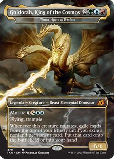 (379)■ゴジラ■《宇宙の帝王、キングギドラ/Ghidorah, King of the Cosmos》[IKO-BF] 金R